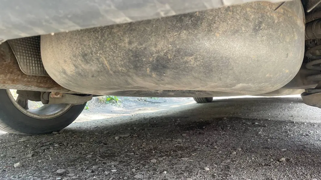 Зовнішній балон ГБО на Peugeot 307 Запоріжжя